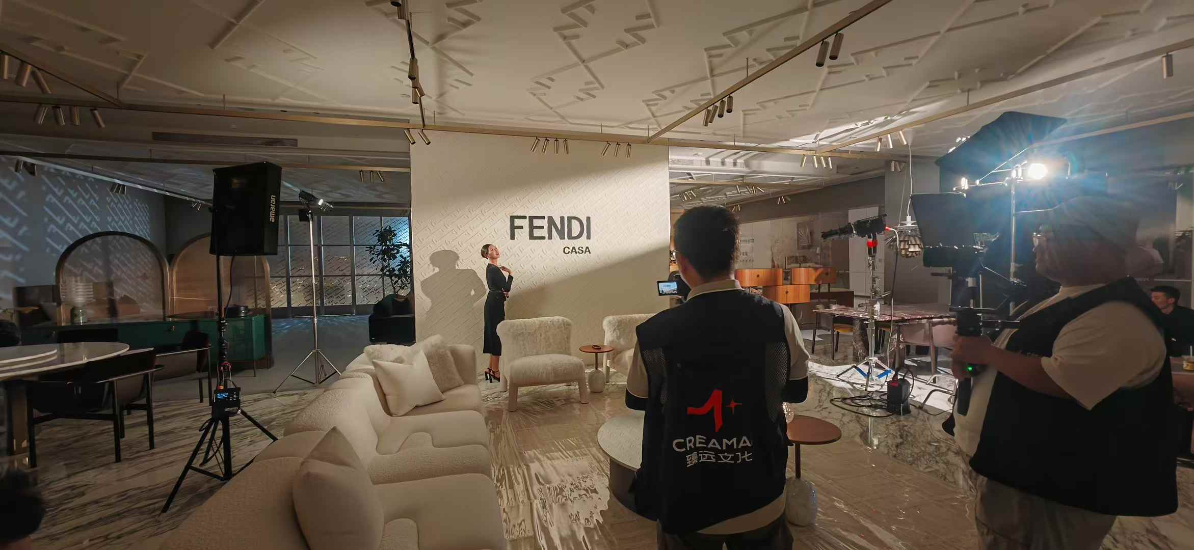 臻远文化品牌大片拍摄现场